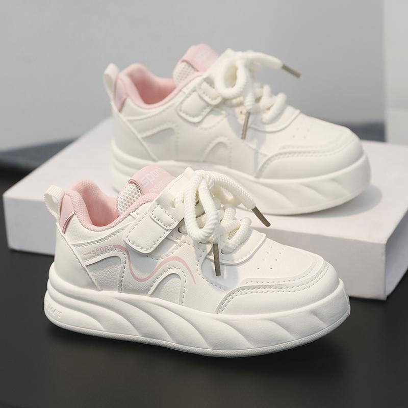 

Детские кроссовки Four Seasons Low Top Breathable для скейтбординга для детей и студентов, популярные кроссовки для бега, для мальчиков и девочек, удобные кроссовки для спортзала 26 розовый