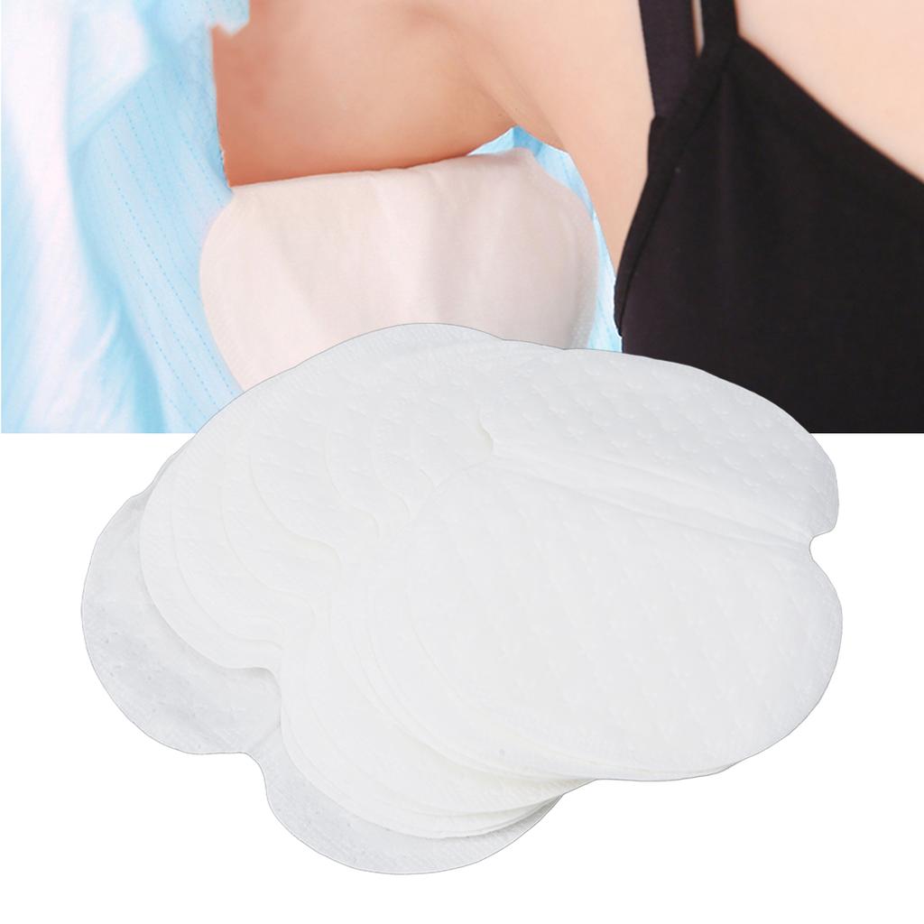 20pcs Underarm Sweat Pads Disposable Lasting Effective Anti Sweat Breathable Invisible Comfortable Anti Perspirant Pads
