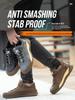 Insulated 6KV Men's Work Shoes with Plastic Toe Cap, Anti-Smash, Anti-Puncture, Anti-Slip, and Wear-Resistant Protection