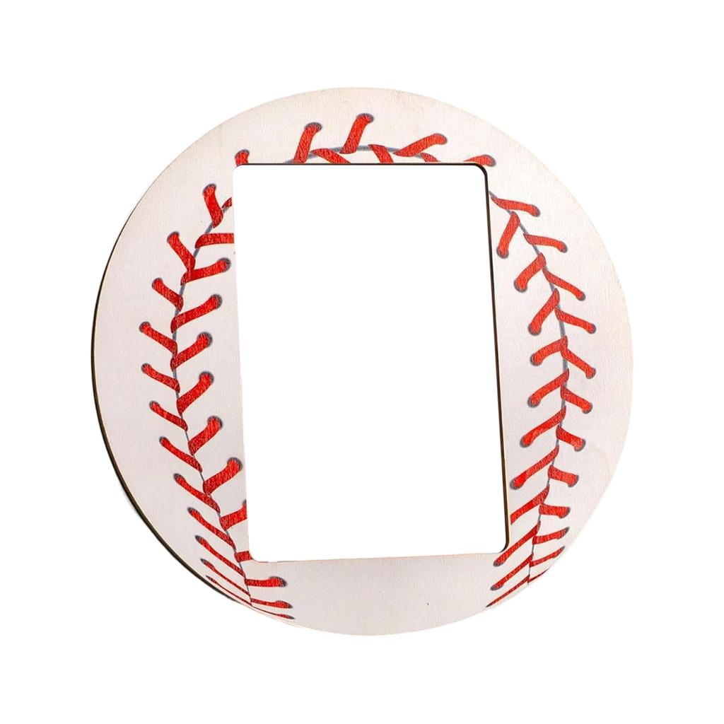 Baseball Photo Frame Sports Theme Wooden Frame Table Football Frame Dining Table Ornament Party Decoration Gift
