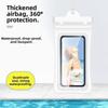 Floating Design Water-Sprinkling Festival Phone Pouch Full View Waterproof Bag  Underwater Use