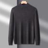 Men's Half-High Collar Thick Knit Sweater - Autumn/Winter Velvet Business Layer