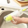 32.5cm Bottle Cleaning Brush Kitchen Brew Long Handle Scrubbing Clean Tool RC