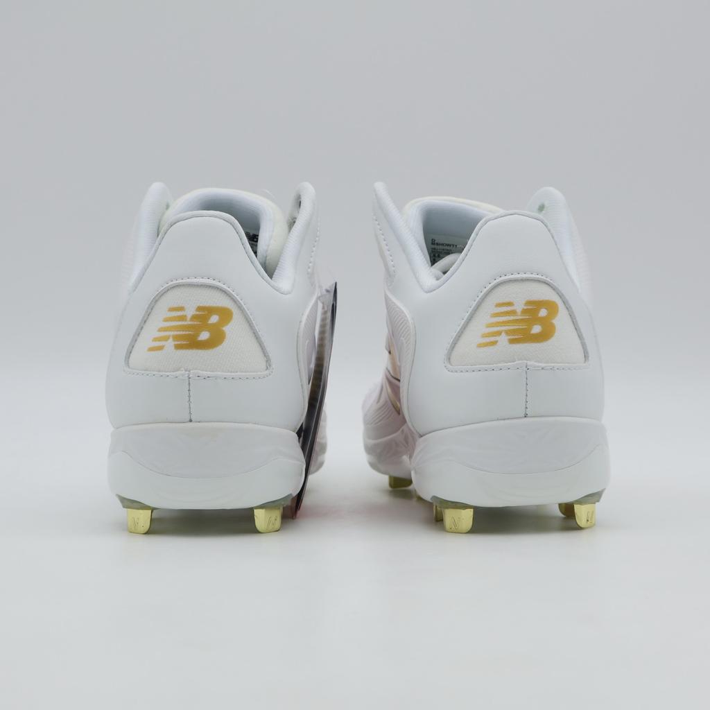 MSHOWT1 New Balance FuelCell Ohtani 1 White Metallic Gold (Cleat) (Men's)