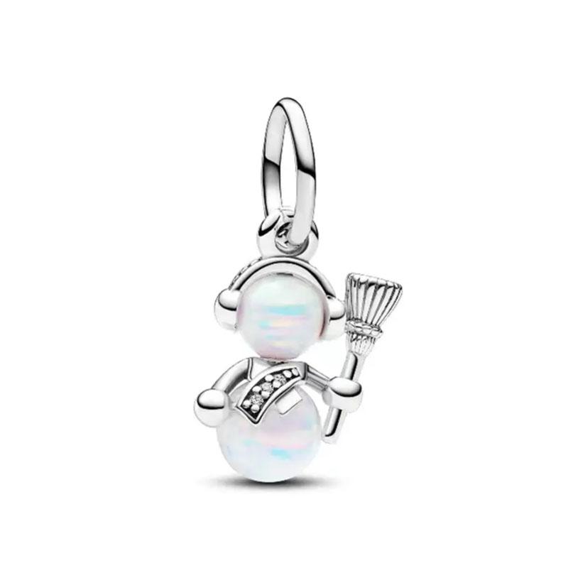 Copper Blue Eyes Palm Bag Lipstick High Heels Pendant Suitable For Original European Bracelet Diy Charm Jewelry