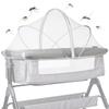 Foldable Mosquito Net Breathable Folding Crib Cover Bassinet Mosquito Net Cover for Baby Crib To Keep Cats/Bugs Out