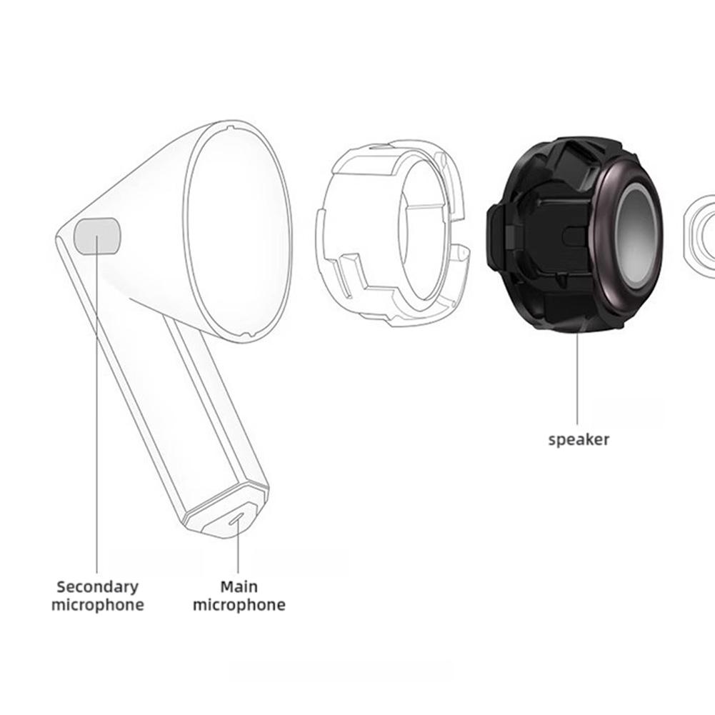Bezdrátová sluchátka Bluetooth Sluchátka s potlačením hluku Chytrá zvuková sluchátka s vylepšeným zvukovým komfortem