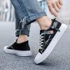 Spring 2025 new men's canvas shoes trendy street breathable board shoes men's cloth shoes sports Korean version casual shoes