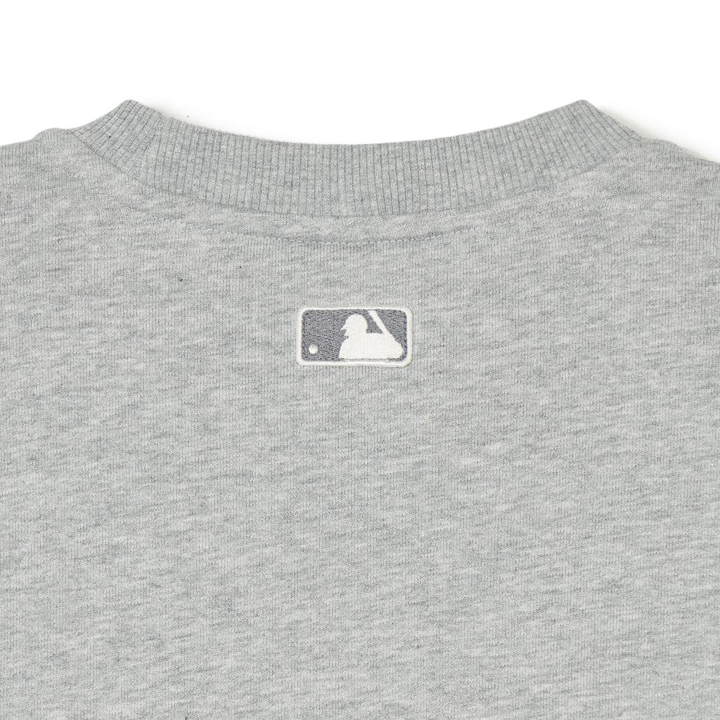 New MLB SS24 Sweatshirt Unisex Light Gray 3AMTE0241-50MGD