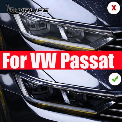 TPU Black Transparent Car Headlight Protective Film for Volkswagen Passat B8 2018 Sticker Vw Variant
