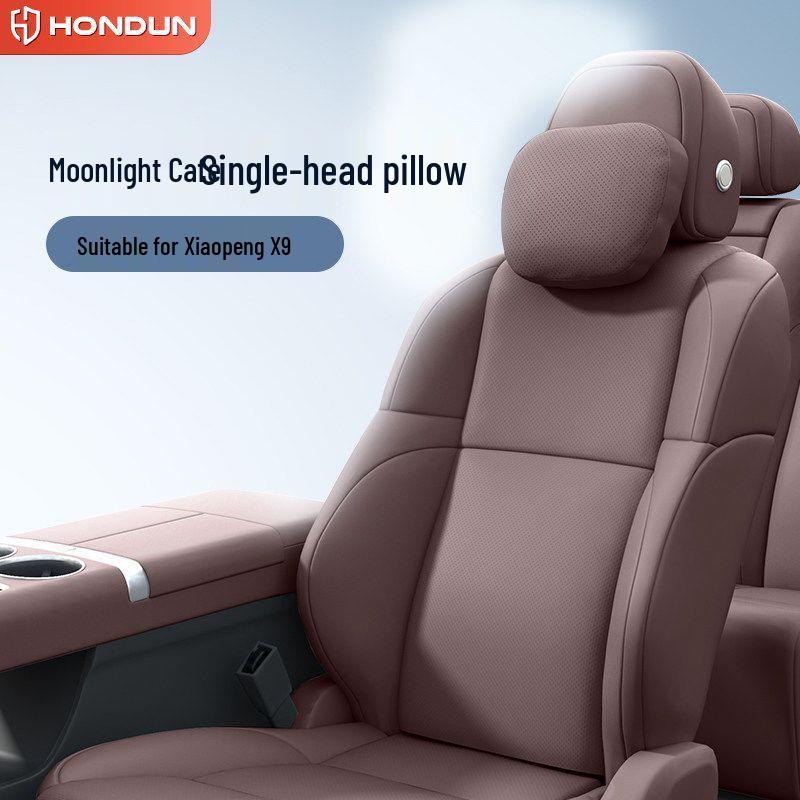 Xiaopeng X9 Headrest Lumbar & Neck Support Pillow - Car Interior Essential Accessory Xiaopeng X9