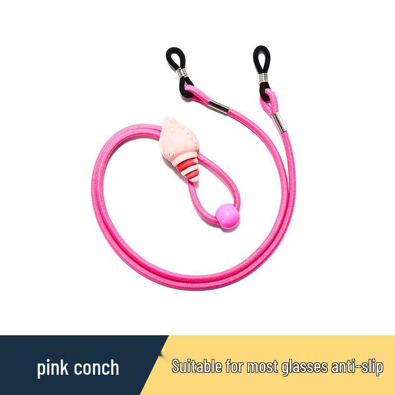 Kids' Anti-Slip Eyewear Lanyard with Sports Ear Hooks & Retractable Strap