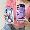 Blue Archive Hina Mobile Phone Case for Samsung Galaxy S25 S24 S23 S22 S21Plus FE Ultra Clear Colour Protective Luxury Cover