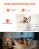 Automatic Curtain Opener, 2 Pack, APP and Remote Control, Hub Included, Electric Smart Curtain Opener Compatible with Alexa and Google Home, Timed