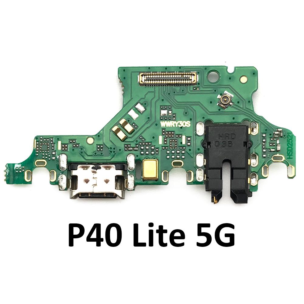 USB Charger Charging Port Board Flex Cable Connector For Huawei Y9S Y6P Y8S Y8P Y7P Y6S P40 Lite E 5G Y5 Y6 Y9 Prime 2018 2019