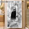 Beach TowelLady Gaga Custom Name Text Personalized Soft Towel for Beach Pool Indoor Home Decor Gift