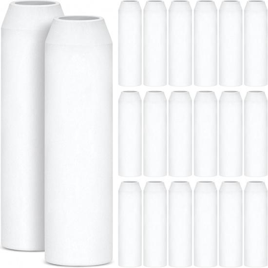 Havawish 20 Pcs Artificial Air Stones Bulk 1.4  L x 0.4  D Bubble Release Tool Compatible with BiOrb and Biube Fish Tanks Filter Replacement Kit