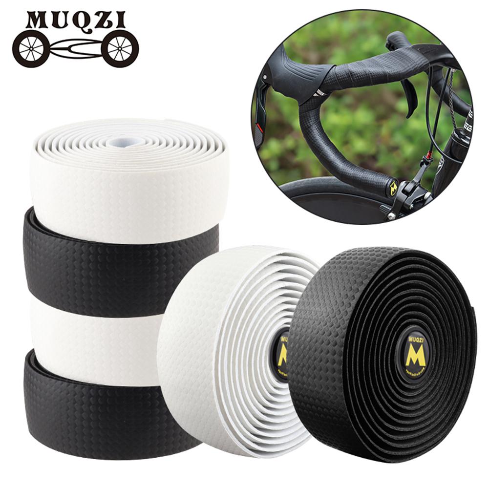 MUQZI Bike Handlebar Tape Anti-Slip Damping Road Bike Handle Belt Wraps Sweat Absorption Quick-drying Enhance Bike Grip