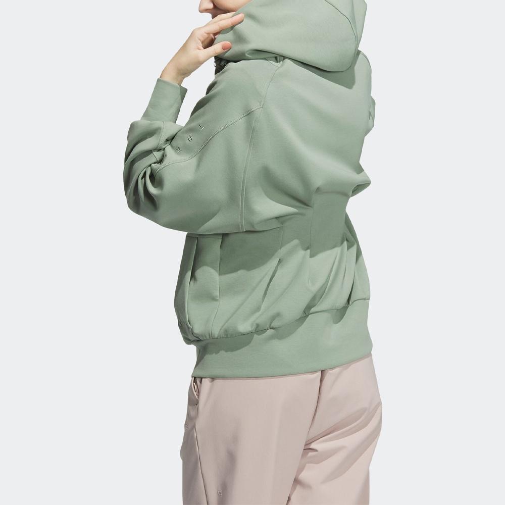 (WMNS) adidas Premium Knit Jacket 'Green' Women's IK4292