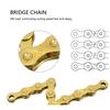 Mountain Bike Chain Steel Gold 116 Links 11 Speed Quenching Heat Treated Road Bike Accessories
