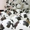 100Pcs Cow Balloon Milk Balloon Cow Party Balloon Black And White Balloon Cow Pattern Balloon Layout