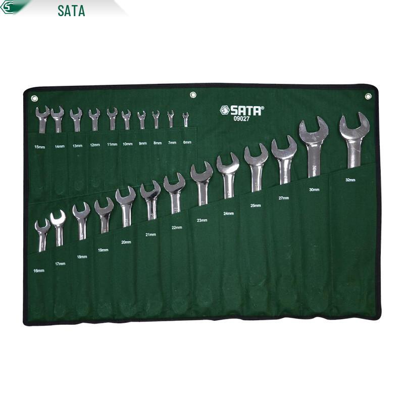 SATA 09027 23-Piece Combination Wrench Set