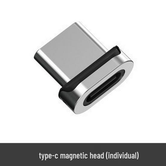 60W Fast Charging Magnetic Elbow Type-C Cable for Apple, Huawei, Android Phones