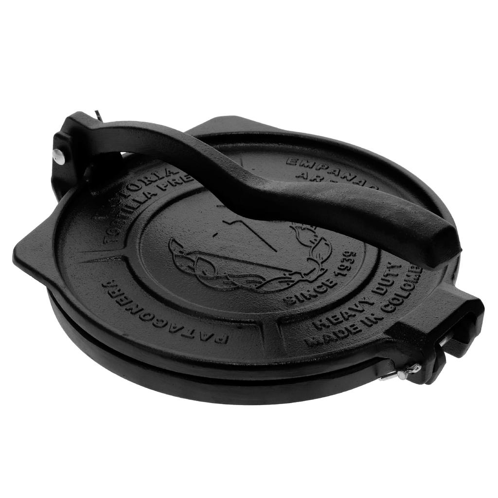 Victoria 8 Inch Commercial Grade Cast Iron Tortilla Press Ultra Heavy Duty HD Iron Victoria TOR001 20cm Cast Iron HD Iron Tortilla Press Taco Press