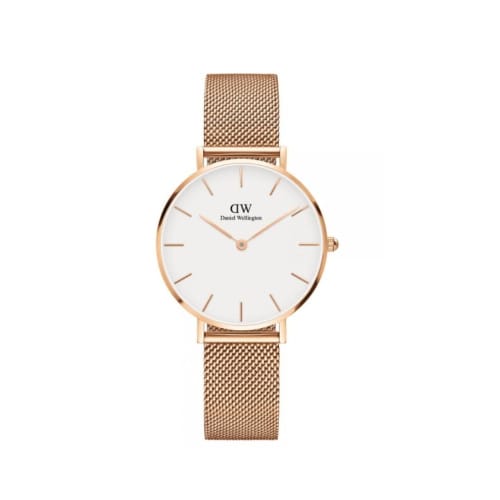 

Daniel Wellington Women s Classic Petite Watch in White and Rose Gold, 32mm, DW00100163