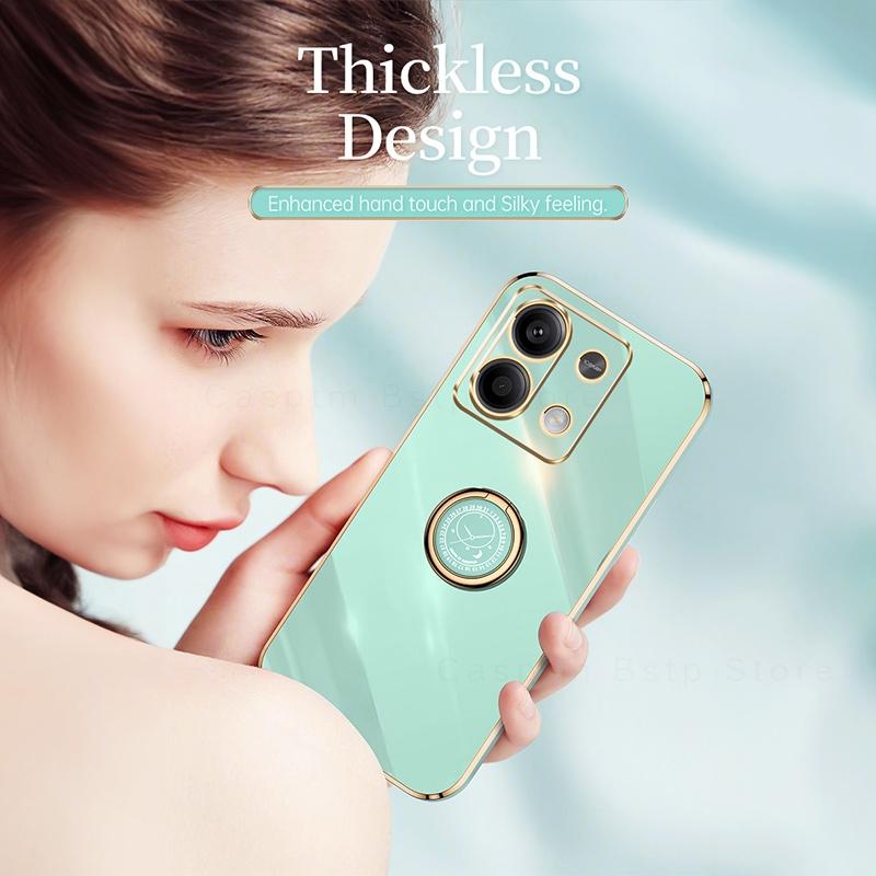 Luxury Electroplating Cover For Xiaomi Redmi Note 13 Pro Plus Note13 Pro Note13 4G 5G Silicone Case Redmi Note 13 Pro 5G Coque