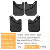 Suitable for Toyota Tacoma 2024 Small Edition, Soft Rubber Fender Car Fender