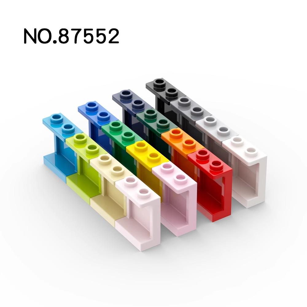 

20pcs MOC Compatible Assembles Particles 87552 4864 1X2X2 Wall Panel LDD 87552 Building Blocks Parts Educational Tech Parts Toys