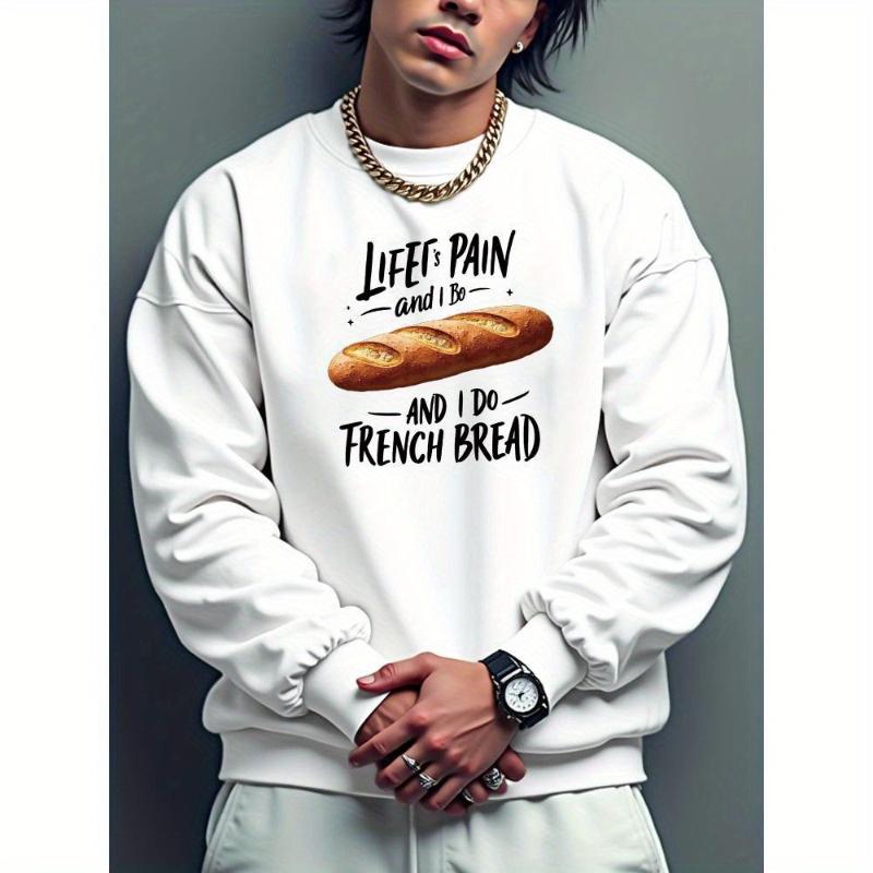 

Perfect for Winter Travel & Family Gatherings, Fleece Lined & Stylish, Men s Crew Neck Sweatshirt XXL чорний