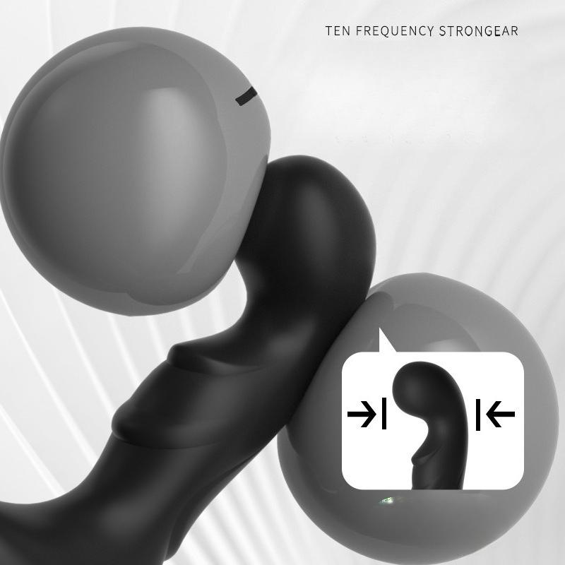 APP Remote Control, Anal Plug for The Rear, Male, Prostate Vibration Masturbator, Adult Sex Toy.