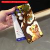 2DFlat Samsung phone case Cute Lion Cub Under Sunlit Tree with Blue Butterfly Applicable to Galaxy S23 S24 S25ULTRA S26 A12 A14 A15 A16 A54 A55