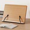 Adjustable Angle Wooden Reading Stand Foldable Reading Rest Tablet  Student Study
