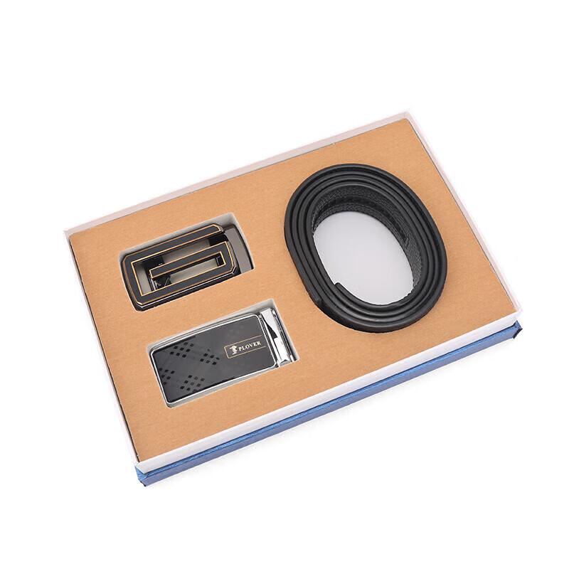 PLOVER Men s Automatic Buckle Leather Belt 115cm