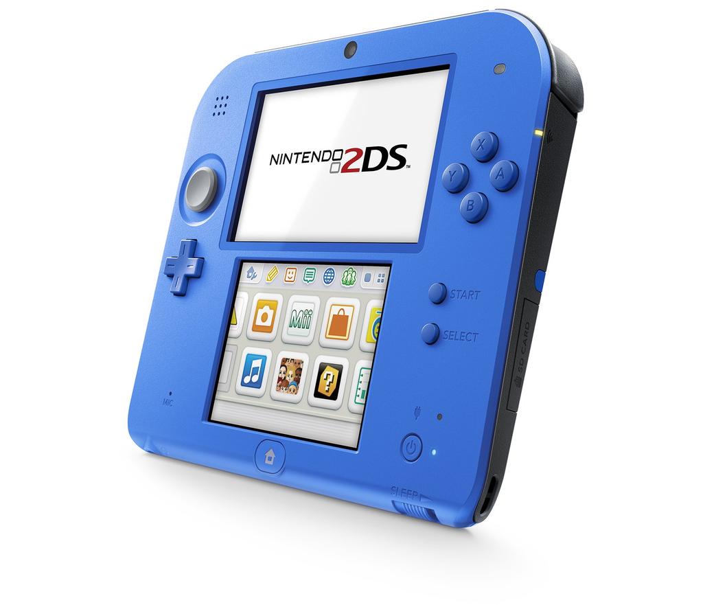 nintendo 2ds blue
