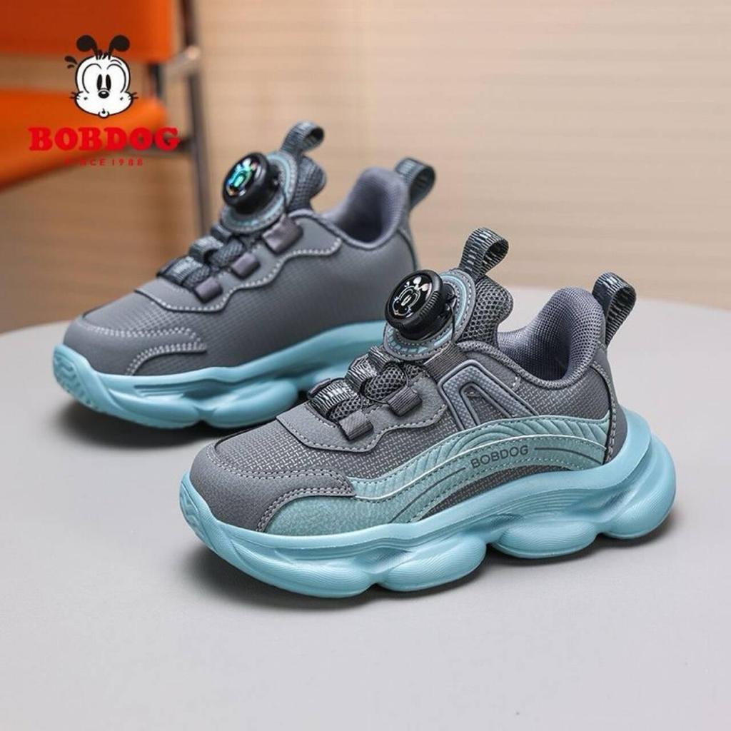 Bobodou Boys' Cotton Sports Shoes - Spring 2026 Collection, Medium & Large Sizes, Double Mesh, Warm & Breathable.