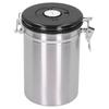 1800ML Sealing Jar 304 Stainless Steel Storage Container Canister for Candies Tea Leaf Cereals