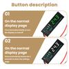 Battery Power Display Board DC 7-11V LED Digital Voltage Indicator Module Lithium Lead-acid Battery Remaining Capacity Indicator