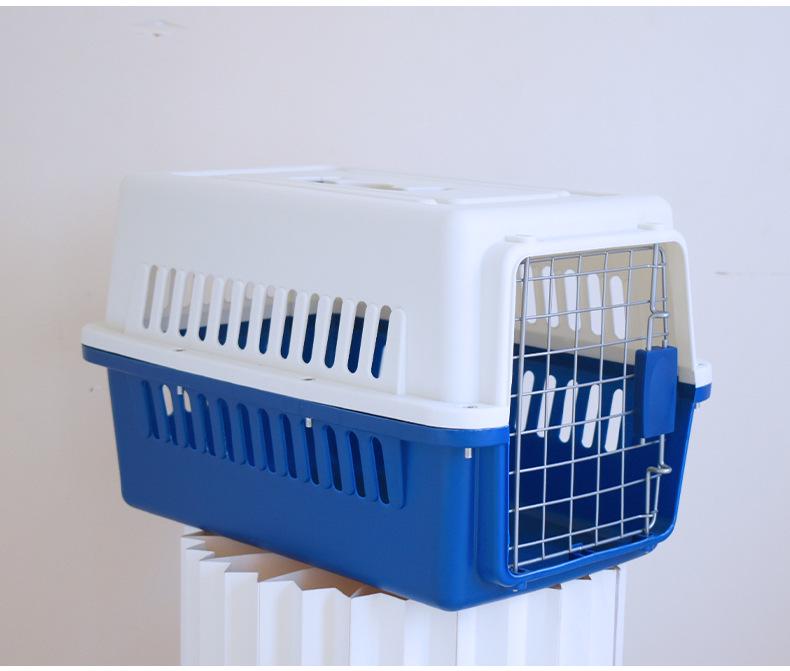 

Portable Airline Pet Crate: Cage for Cats & Small-Medium Dogs, Travel-Friendly & Checked Baggage Approved 10 per Box