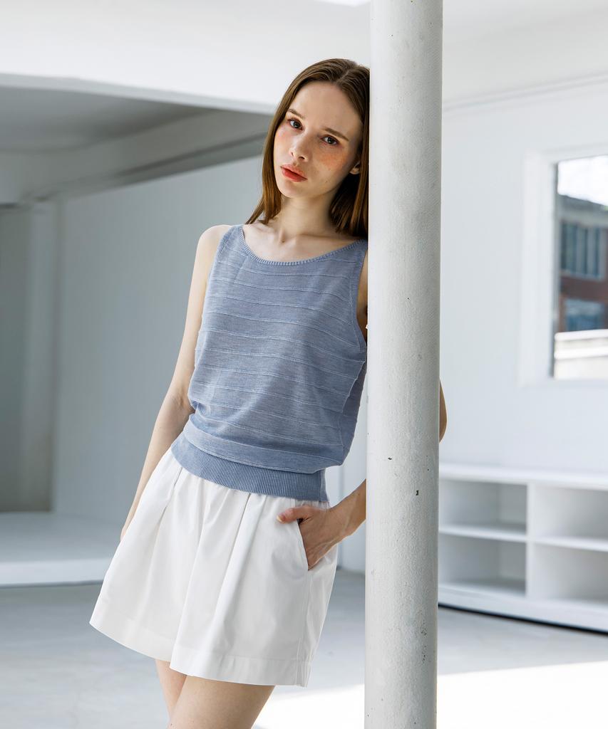 HYFVE Viscose Airy Sleeveless Knit Top