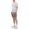 Stone Island Logo Elastic Waist Straight Leg Casual Shorts Men shorts Dirty-Pink 7715b0943-v0086
