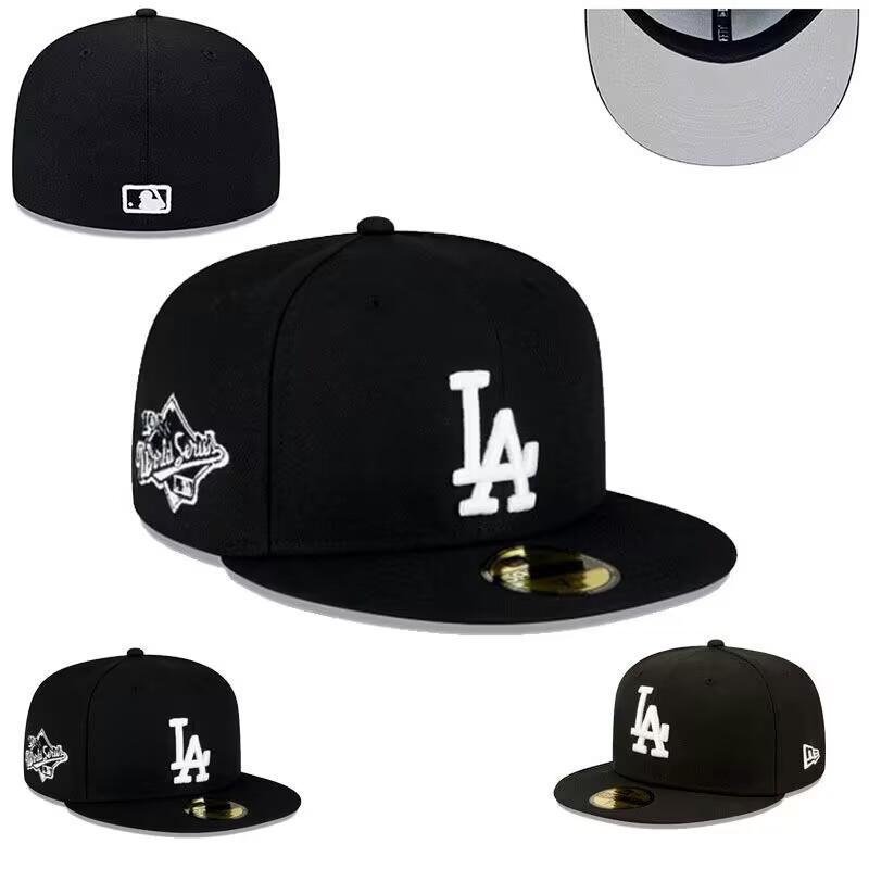 Baseball Fully Enclosed Baseball Cap, Non-Adjustable, Can Be Worn Upside Down, New Dense Embroidered American Hip-Hop Baseball League Size Cap