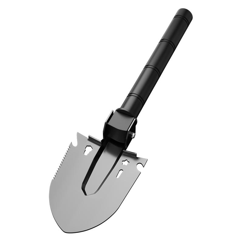 Multifunctional Outdoor Military Shovel: Ideal for Camping, Fishing, Car Use, Soil Digging, and Loosening.