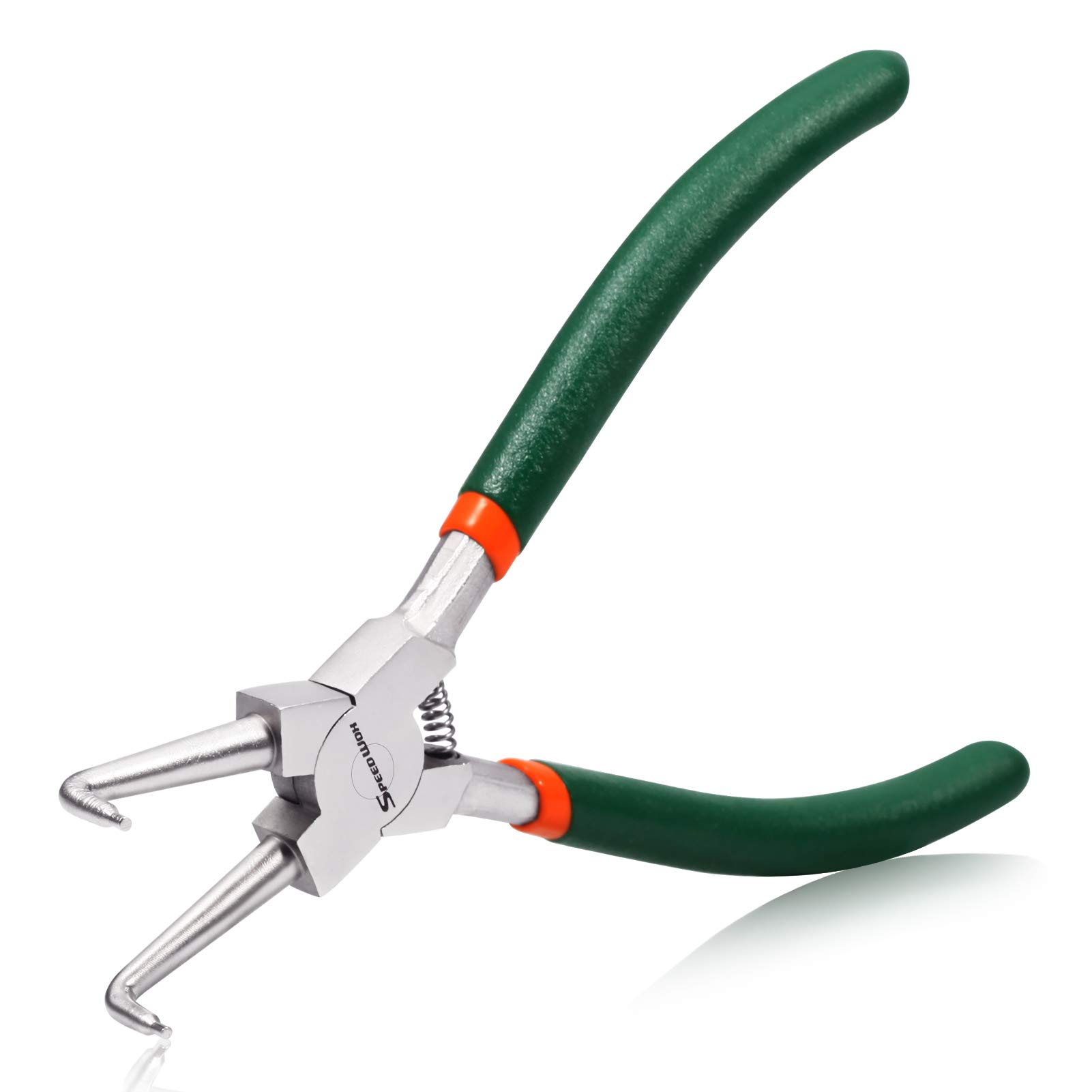 

SPEEDWOX Bent 159mm Pliers for Snap Removal Tool 90° C-Ring C-Type Rings, C-Ring зелёный