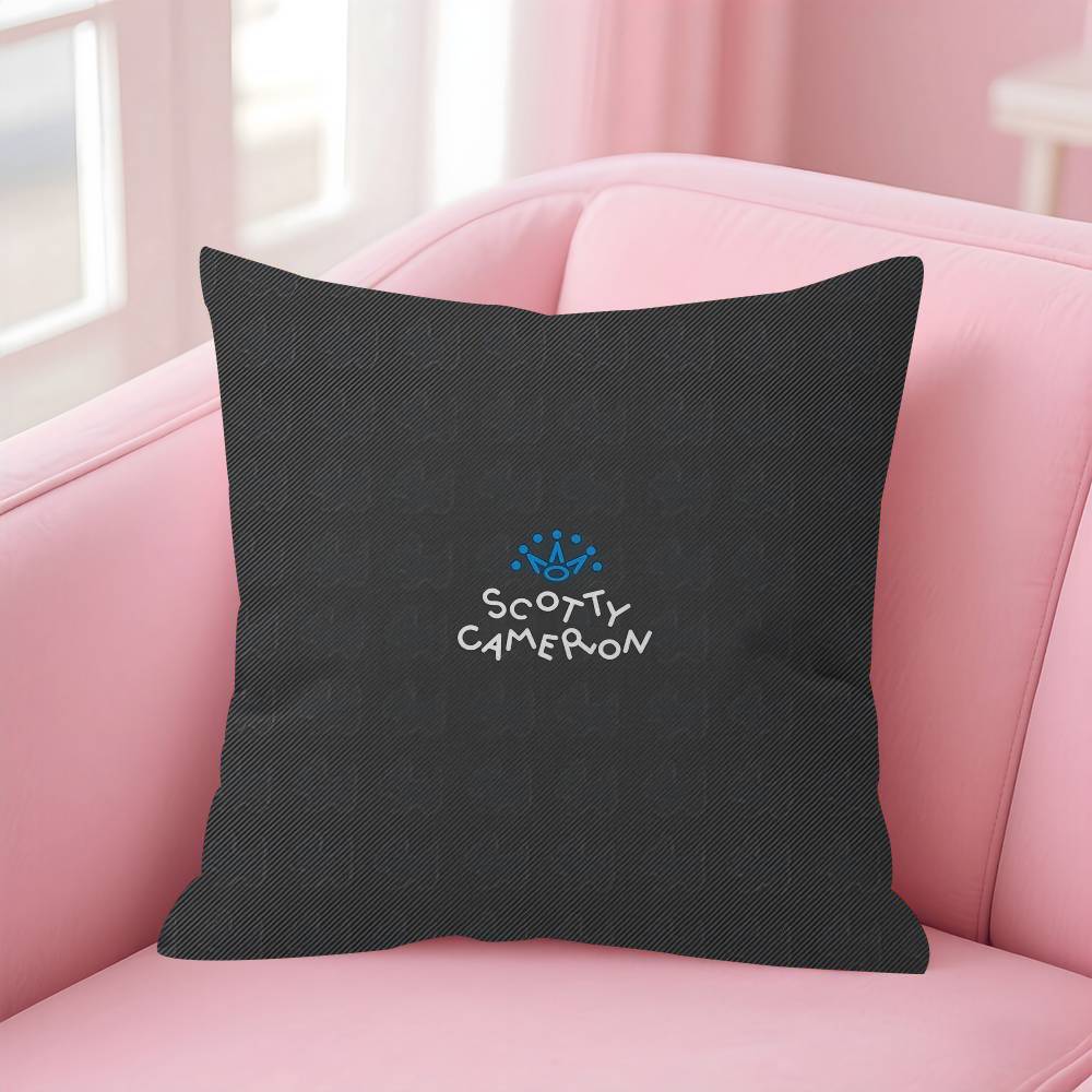 SScotty CCameron Maple Design Cushion Cover Happy Autumn Harvest Decor Holiday Decorati Pillow Cover