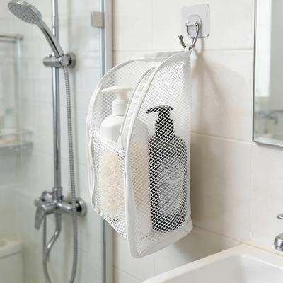 Toothbrush Pouch Stand Up Storage Pouch Waterproof Travel Toiletry Bag with Toothbrush Holder for Women Pen Bathroom Hotel
