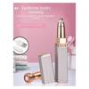 Electric Lipstick Shaver & Precision Eyebrow Trimmer - Women's Multifunctional Grooming Tool